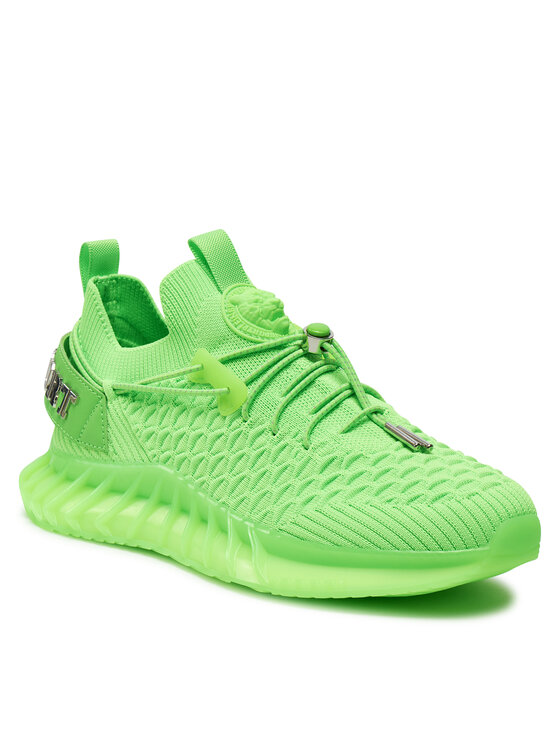 Plein Sport Plein Sport Sneakersy SADS USC0520 STE003N Zielony