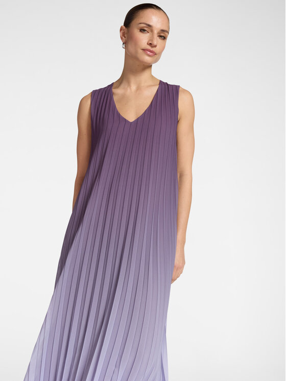 Elena Mirò Elena Mirò Sukienka wieczorowa 7458P000266N019 Fioletowy A-Line Fit