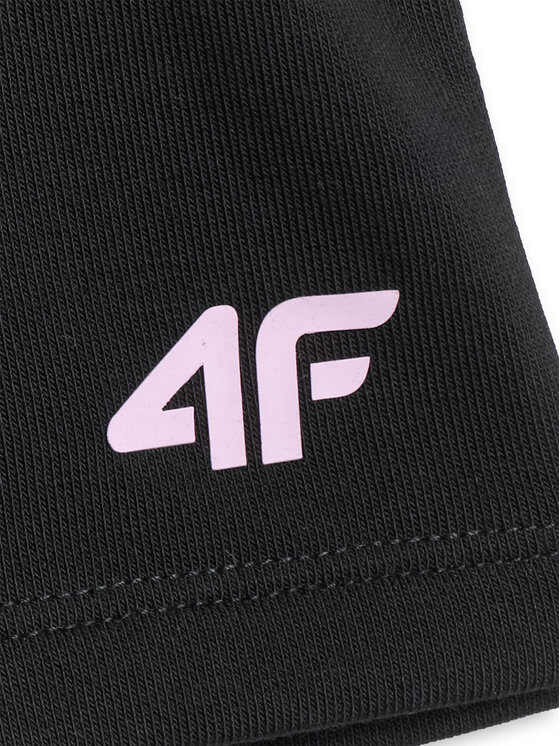 4F 4F Szorty sportowe SUMMERTIME JOY Czarny Regular Fit
