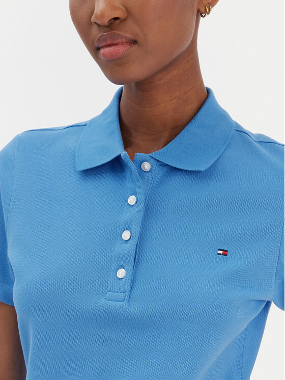 Tommy Hilfiger Tommy Hilfiger Polo 1985 WW0WW43225 Zils Slim Fit