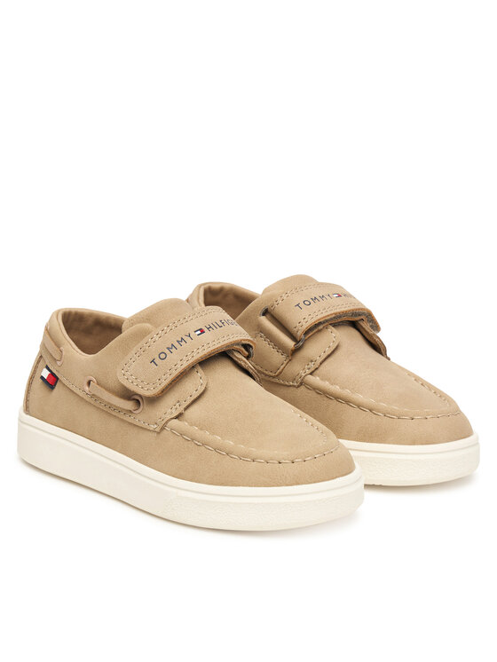 Tommy Hilfiger Tommy Hilfiger Halbschuhe Low Cut Velcro T1B4-34340-0315 M Beige