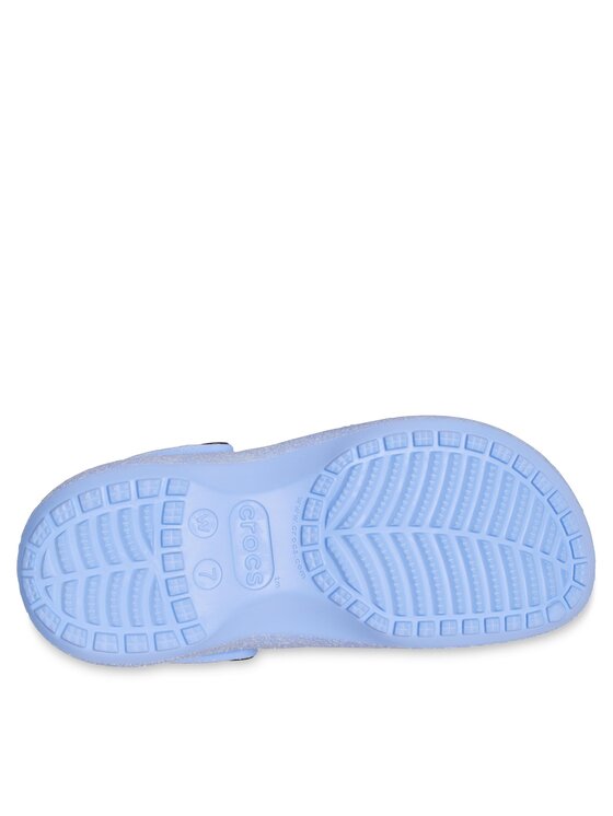 Crocs Crocs Klapki Classic Platform Glitter Clog 207241 Granatowy