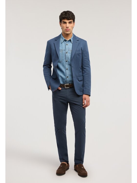 Trussardi Trussardi Pantaloni di tessuto P704H604864N034 Blu Slim Fit