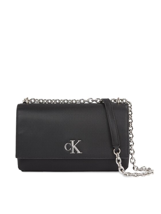 Calvin Klein Jeans Calvin Klein Jeans Τσάντα Minimal Monogram Ew Flap Ch25 T K60K611951 Μαύρο