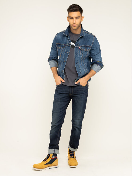 Levi's® Levi's® Džinsinė striukė The Trucker 72334-0354 Tamsiai mėlyna Regular Fit
