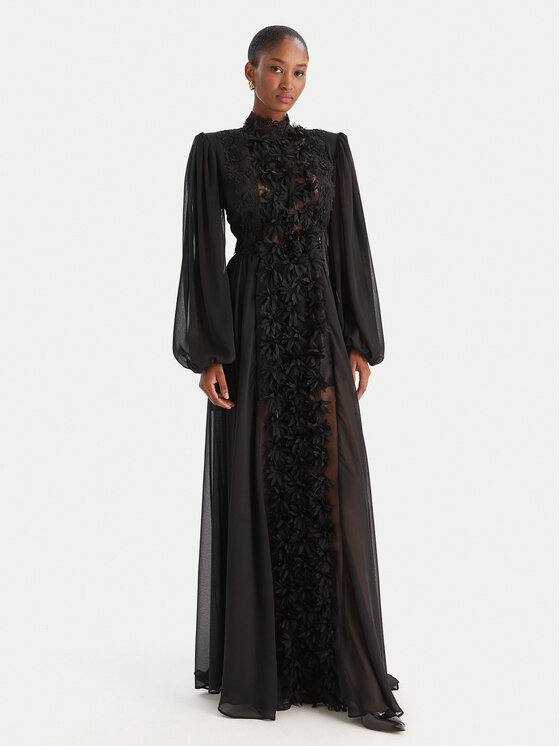 Babylon Babylon Estélyi ruha S00827 Fekete Regular Fit