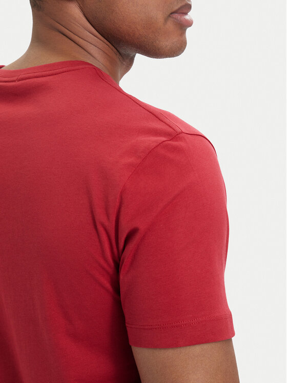 Gant Gant Тишърт Shield  2003184 Червен Regular Fit