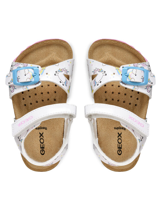 Geox Geox Sandali B Chalki B922RA 0FCHH C1000 S Bianco