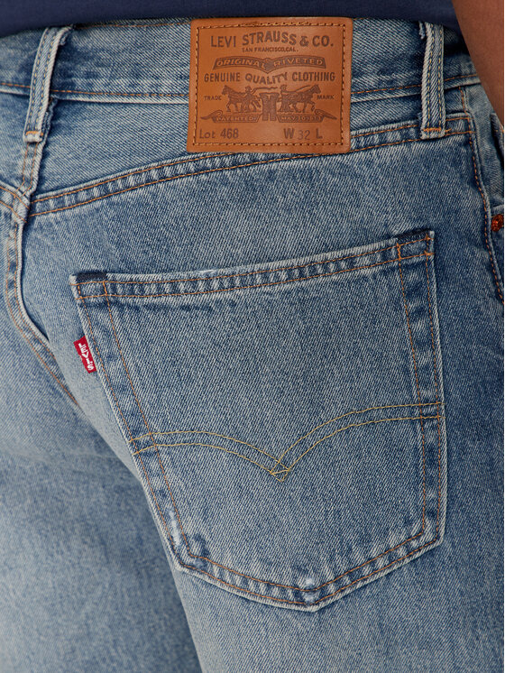 Levi's® Levi's® Farmer rövidnadrág 468 Stay Loose A8461-0005 Kék Loose Fit