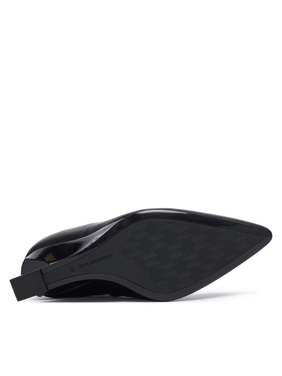 KARL LAGERFELD KARL LAGERFELD Μποτάκια Waverly KL34645 Μαύρο