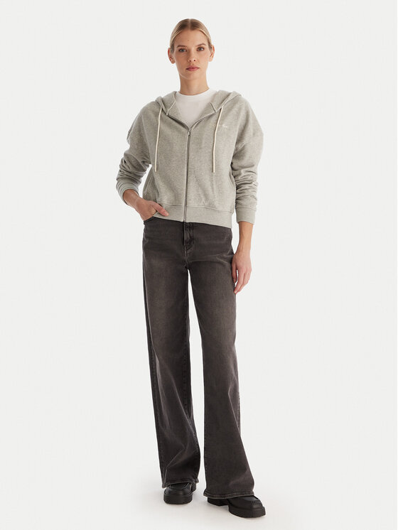 Calvin Klein Underwear Calvin Klein Underwear Bluză LV00QS7513 Gri Regular Fit