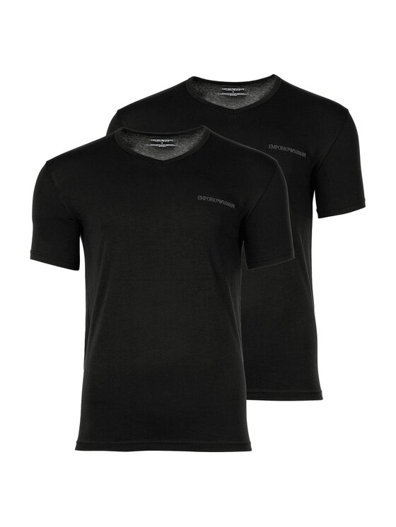 Emporio Armani Emporio Armani T-Shirt 28212 Czarny Comfort Fit