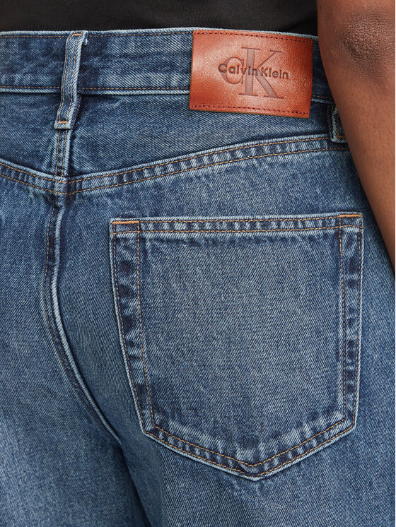 Calvin Klein Jeans Calvin Klein Jeans Jeansy 90s LV047H722G Tmavomodrá Straight Fit