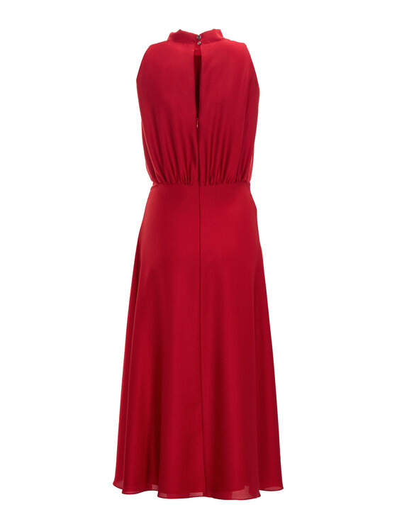 Swing Swing Sukienka koktajlowa 5AI13700 Czerwony Regular Fit
