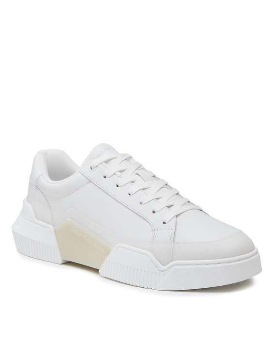 Calvin Klein Jeans Calvin Klein Jeans Сникърси Chunky Cupsole 2.0 Laceup Lth YM0YM00807 Бял