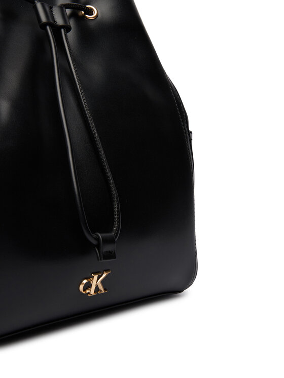 Calvin Klein Calvin Klein Mugursoma Ck Drawstring Backpack LV04F3329G Melns