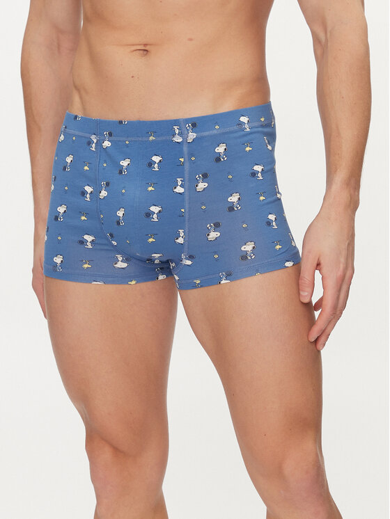 United Colors Of Benetton Boxerky 3UDL2X00S Modrá