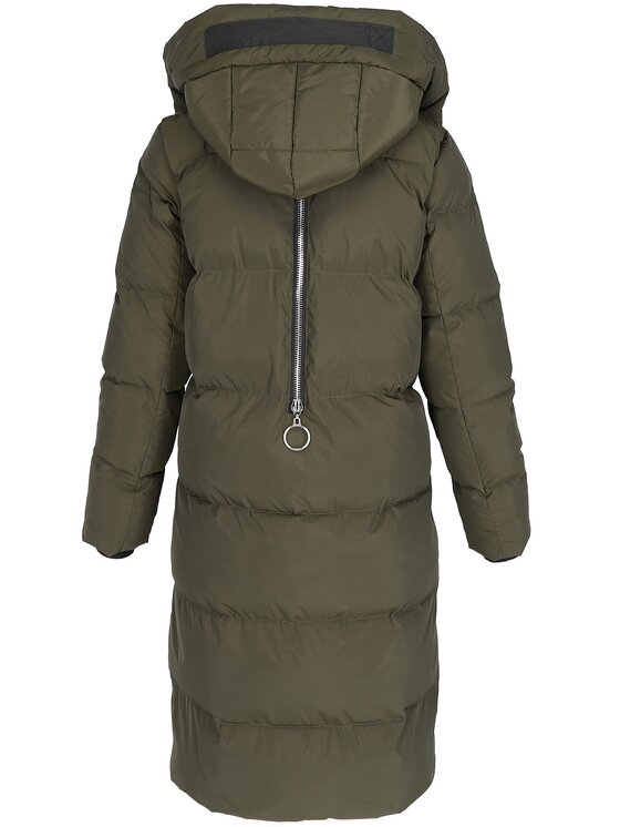 Perso Perso Dámská bunda BLH919064F Khaki Regular Fit
