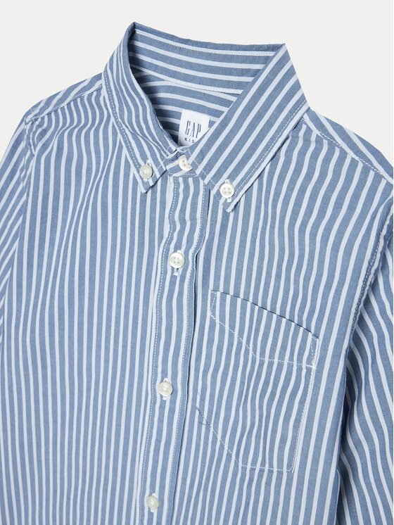 Gap Gap Сорочка 523207 Голубий Regular Fit