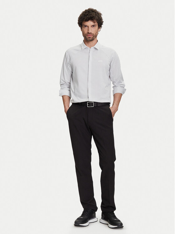 BOSS BOSS Košulja Excurse 50544843 Bijela Regular Fit