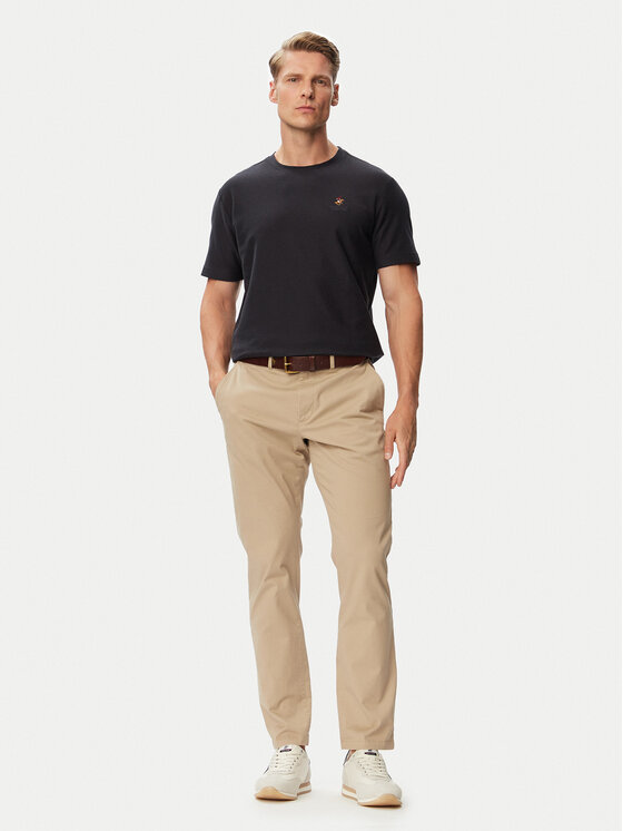 Beverly Hills Polo Club Beverly Hills Polo Club T-Shirt P-SS26M-TS0002 Σκούρο μπλε Regular Fit
