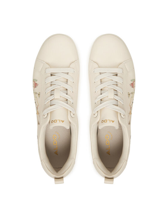 Aldo Aldo Sneakersy Wildflowers 14295822 Biały