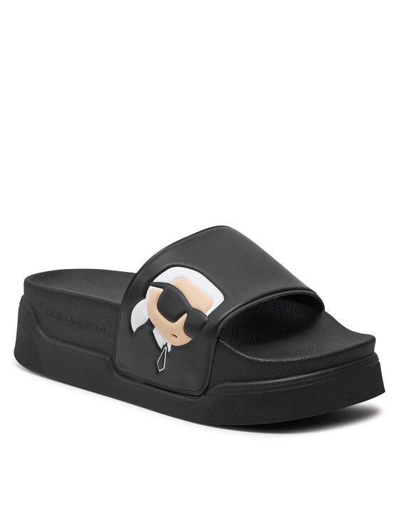 KARL LAGERFELD KARL LAGERFELD Nazouváky KL88808N Černá