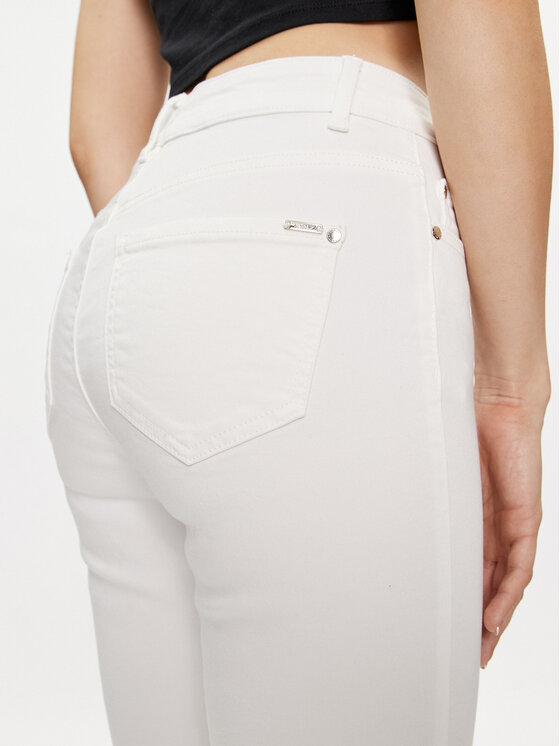 Morgan Morgan Jeans hlače 241-POLIA1 Écru Skinny Fit