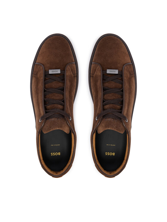 BOSS BOSS Sneakersy Gary 50534292 Hnědá