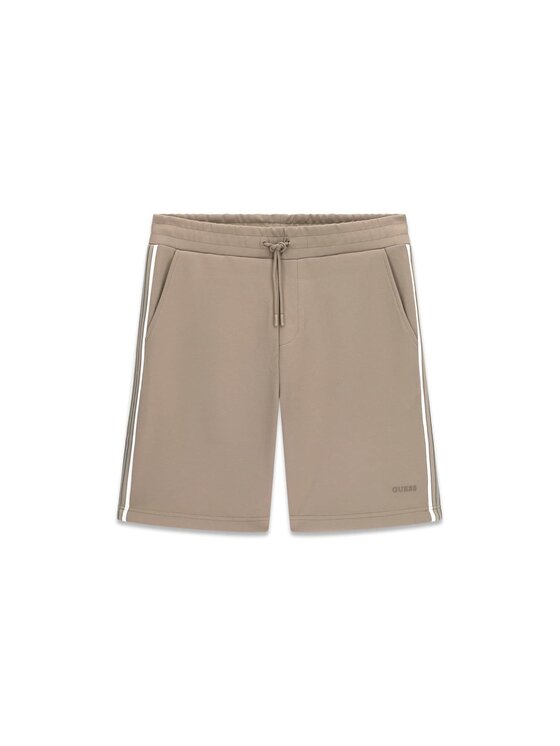 Guess Guess Spodnie materiałowe 183578 Zielony Bermuda Fit