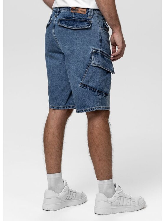 PITBULL PITBULL Szorty jeansowe STRANDWAY Niebieski Regular Fit