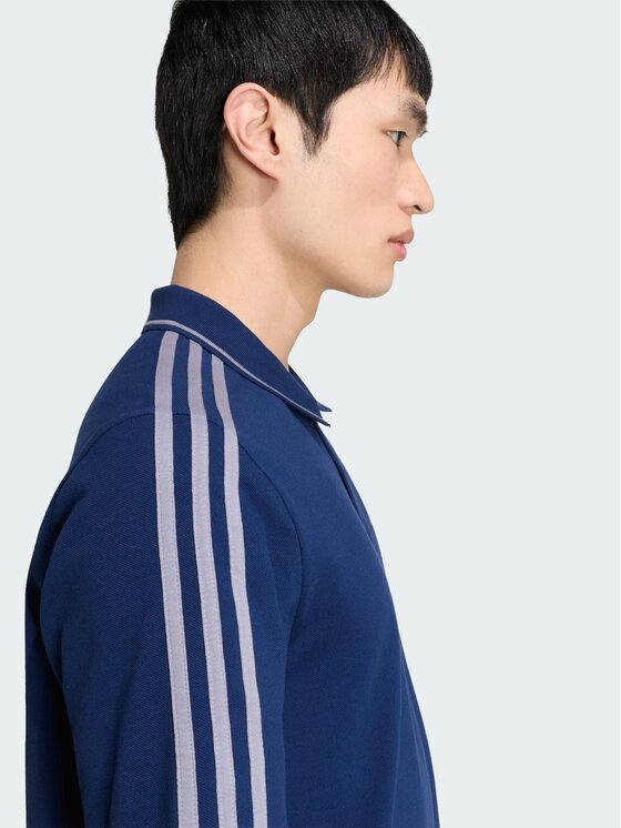 adidas adidas Polo 168390 Niebieski Regular Fit