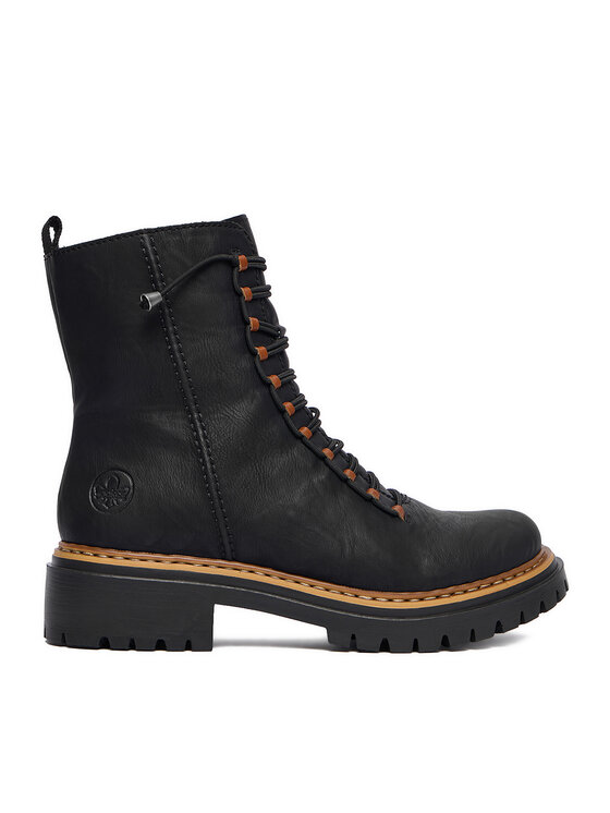 Rieker Rieker Schnürschuhe CEO-72653-00 Schwarz