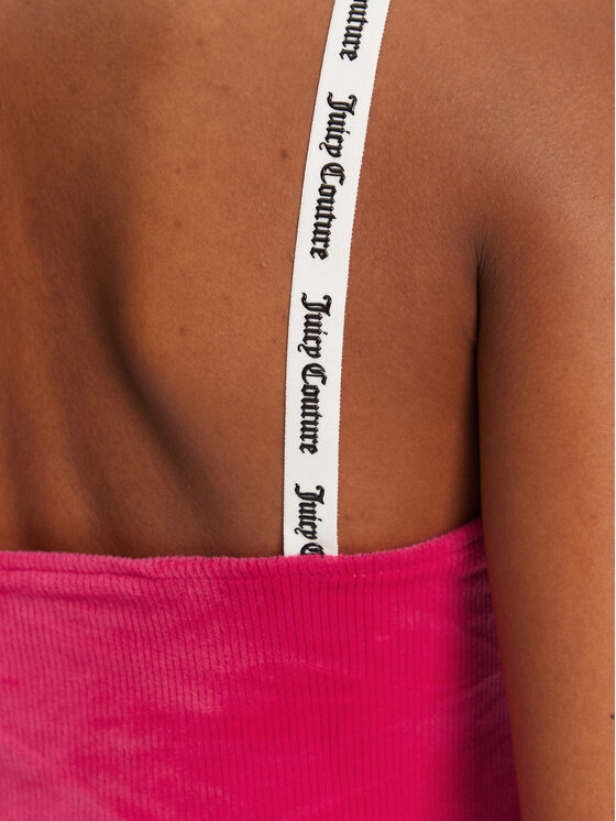 Juicy Couture Juicy Couture Top Elina JCLCT125501 Różowy Slim Fit
