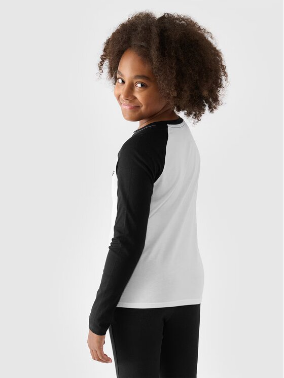 4F 4F Longsleeve 4FJWAW24TLONF291-20S Nero Regular Fit