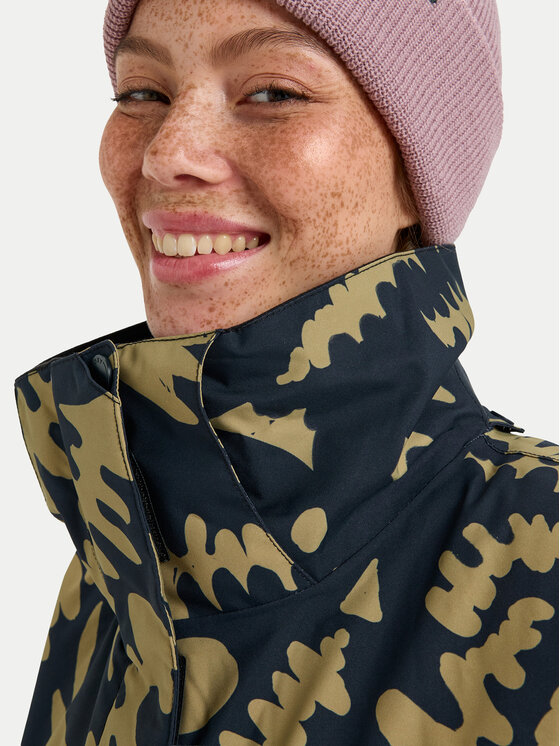 Roxy Roxy Сноуборд яке Jetty ERJTJ03529 Черен Regular Fit