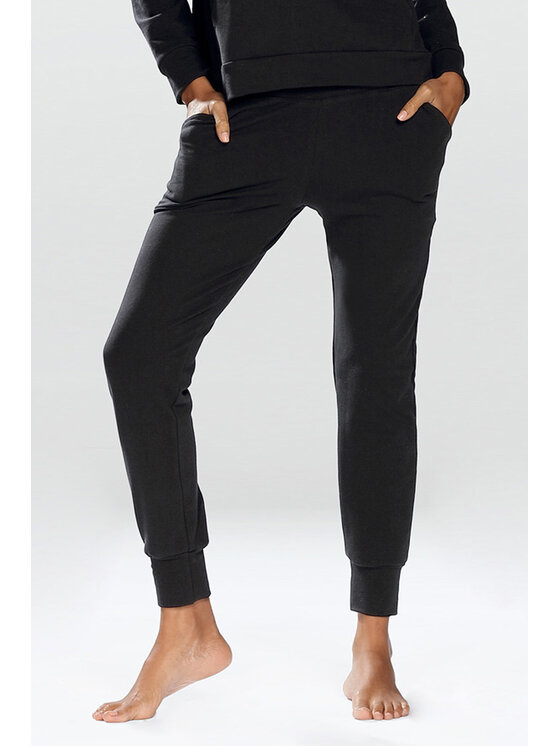 DKaren Sport DKaren Sport Spodnie dresowe Seattle Czarny Classic Fit