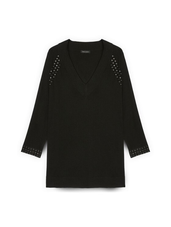 Fiorella Rubino Fiorella Rubino Maglione M718L008099N033 Nero Regular Fit