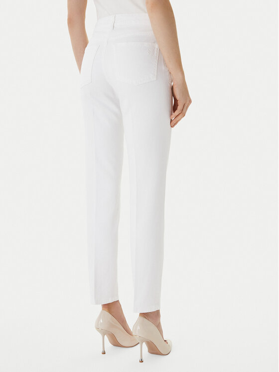 Luisa Spagnoli Luisa Spagnoli Jeansy Aroma 542975 Biały Straight Fit