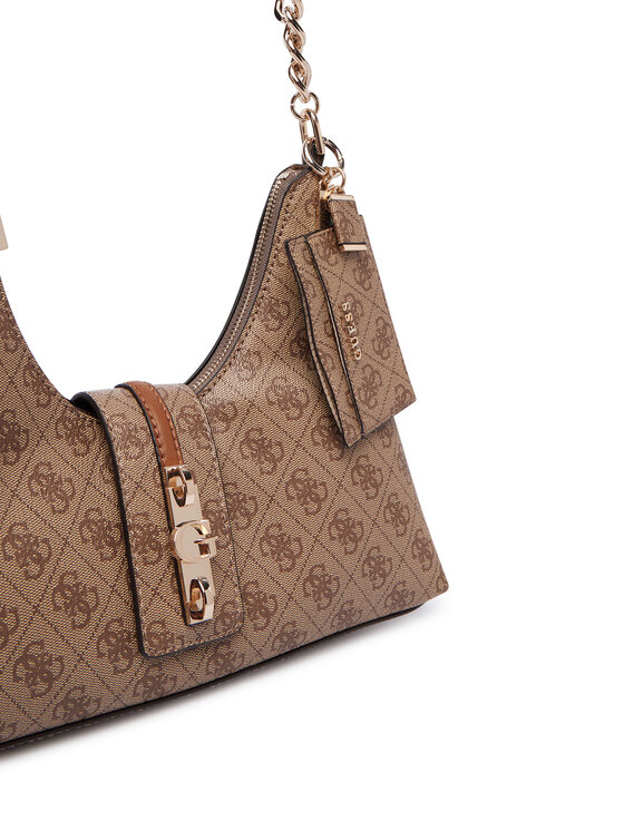 Guess Guess Torebka Yvonne HWSG23 78010 Brązowy jasny