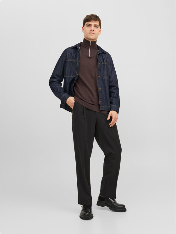 Jack&Jones Jack&Jones Pulover 12189339 Rjava Regular Fit
