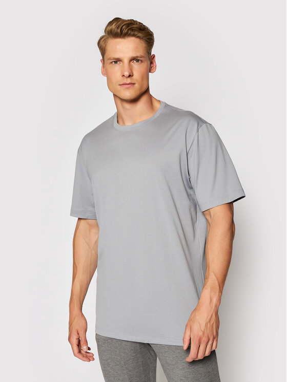 Hanro Тишърт Night & Day 5430 Сив Regular Fit