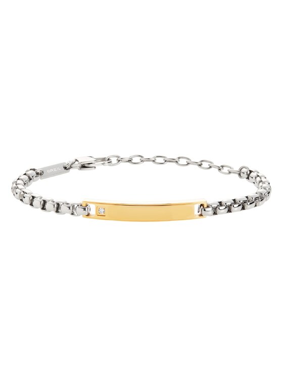 Breil Breil Bracciale TAG AND CROSS Argento