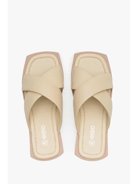 Estro Estro Ciabatte ER00113392 Beige