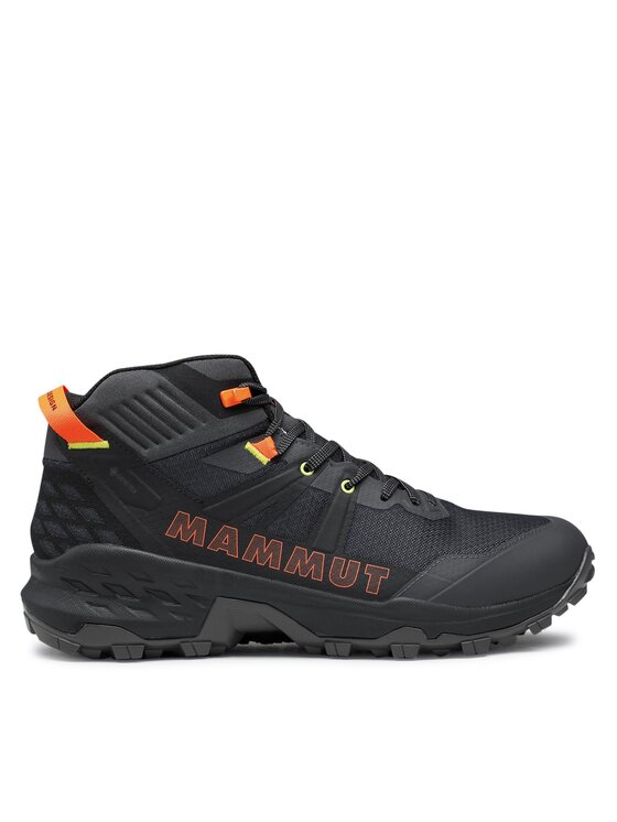 Férfi Bakancs Mammut, Méret: 44 2/3, Fekete, Sertig II Mid Gtx GORE-TEX 3030-04830-00692-1095