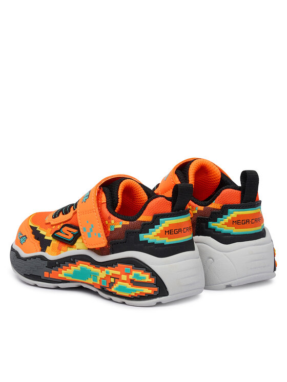Skechers Skechers Sneakersy Mega Scene 402162N/ORBK Pomarańczowy