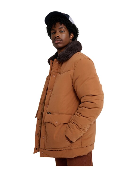 Wrangler Wrangler Kurtka zimowa 112378521 Brązowy Comfort Fit