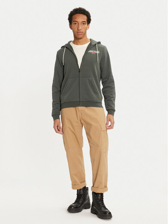 Napapijri Napapijri Felpa B-Alymer NP0A4I1E Verde Regular Fit