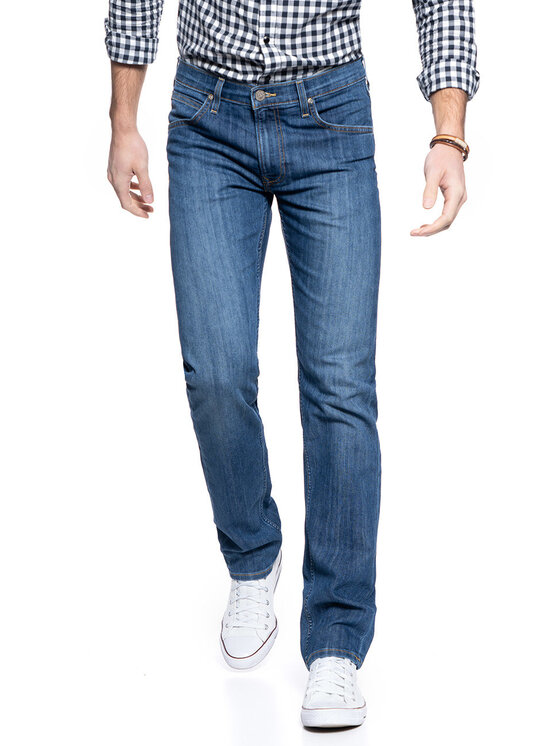 Lee Lee Jeans DAREN ZIP FLY Blu Straight Fit
