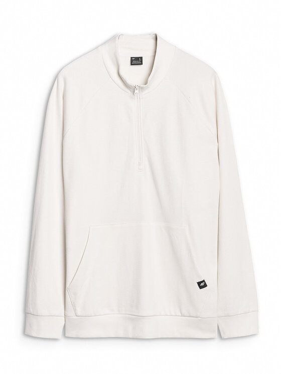 4F 4F Bluza BASKET Biały Regular Fit